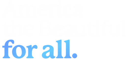 America the Beautiful for All logo